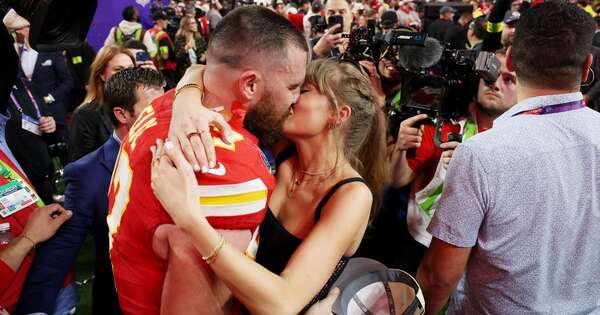 La Nación / Me siento “en la cima del mundo”, dice Kelce