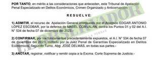 Destraban juicio a funcionaria municipal acusada por cohecho y otros