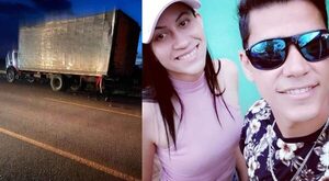 Dos hermanos mueren desmembrados tras chocar contra un camión - Noticiero Paraguay