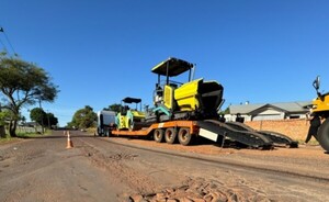 CDE: Inició operativo  para reparación de asfalto en el km 10 Monday