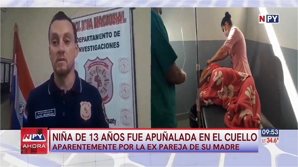 Niña fue acuchillada en el cuello en Curuguaty - Noticias Paraguay