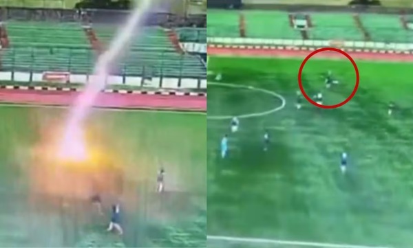 Indonesia: Futbolista muere en pleno partido tras ser alcanzado por un rayo