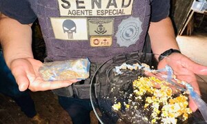 SENAD capturó a una distribuidora de chespi en Coronel Oviedo – Prensa 5
