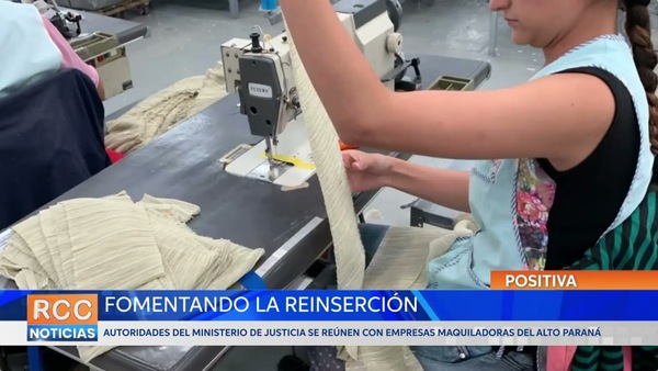 Autoridades del Ministerio de Justicia se reunieron con empresas maquiladoras del Alto Paraná