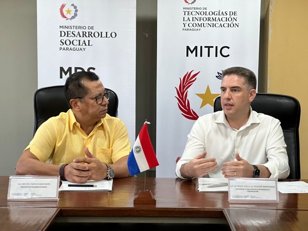 MITIC y MDS acuerdan incorporar tecnología para mejorar los servicios sociales - .::Agencia IP::.