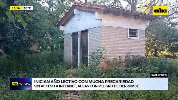 San Pedro: inician año lectivo con mucha precariedad - ABC Noticias - ABC Color