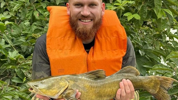 [VIDEO] El "Vikingo" Pitta tuvo una buena jornada de pesca en Brasil