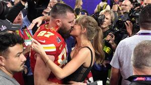 Taylor Swift y Travis Kelce reinan en el Super Bowl