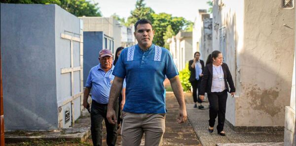 Intendente visitó hoy el cementerio noroeste