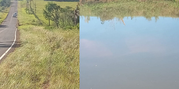 VUELCO DE CAMIONETA Y CAÍDA A ARROYO EN RUTA GRANEROS DEL SUR - Itapúa Noticias