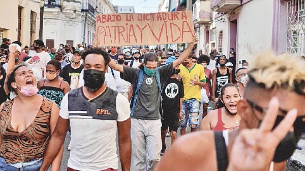 Cuba rechaza pedido de amnistía para manifestantes presos