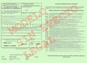 Exigencia de la CARTA VERDE, es totalmente FALSO