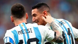 Argentina sueña con ver a Messi y Di María en París