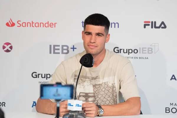 Carlos Alcaraz prefiere en 2024 “el título olímpico” antes que Roland Garros - Tenis - ABC Color