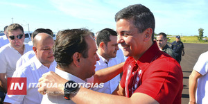 LA VISITA DE SANTIAGO PEÑA REFLEJA UN IMPORTANTE RESPALDO PARA EL VII DEPARTAMENTO - Itapúa Noticias
