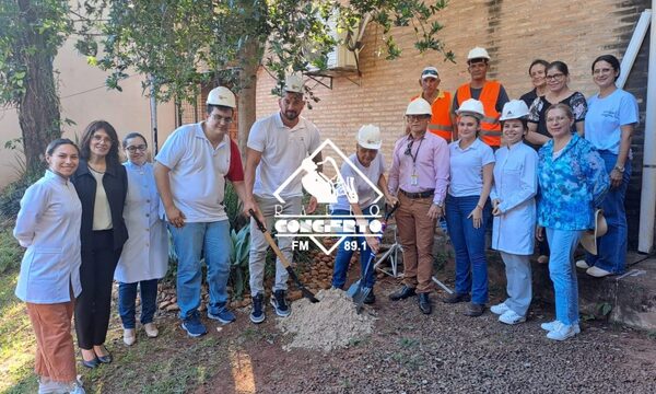 Inicia construcción de sala de espera en pabellón oncológico del Hospital Regional de CDE