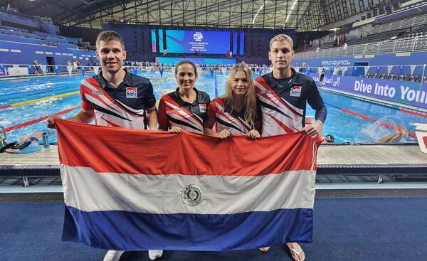 Nadadores guaraníes abrieron gestión en mundial de Doha - La Tribuna