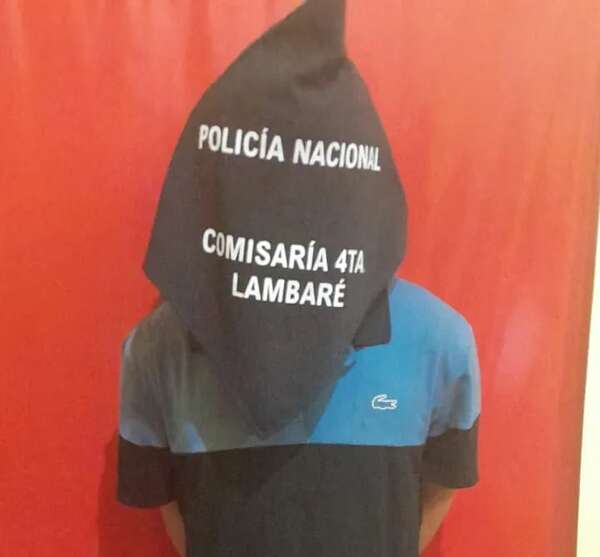 Aprehendieron a un hombre sindicado como presunto autor de varios robos en Lambaré - Policiales - ABC Color