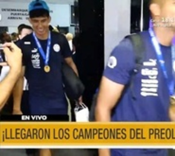 Cálida recepción a los campeones del Preolímpico - Paraguay.com