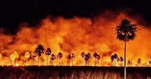 La Nación / Reportan incendios en campos de Arroyos y Esteros e Itá