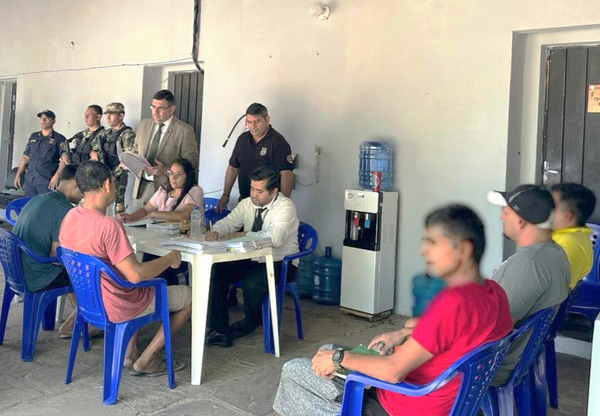 Juzgado de Ejecución Penal de Cordillera verificó programas de rehabilitación en el Penal de Emboscada Antigua
