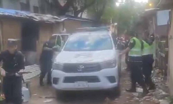Detención en Asunción dejó dos agentes con heridas leves – Prensa 5