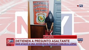 Cae sospechoso de asaltar a tiros a una joven en Sajonia - Noticias Paraguay