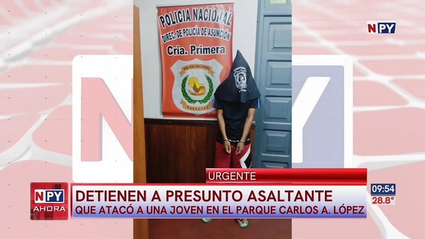 Cae sospechoso de asaltar a tiros a una joven en Sajonia - Noticias Paraguay