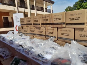 Kits escolares y limpieza: la fórmula para un año académico exitoso en Cambyretá