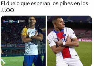 Saltan los memes del encuentro en París entre Mbapérez y Mbappé