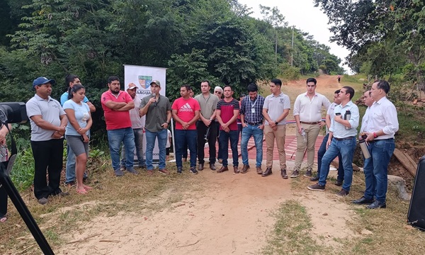 Gobernación inauguró reparación de puente en el barrio Primero de Marzo