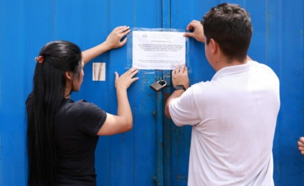 Clausuran planta de efluentes de Textil Santa Ana, tras denuncias