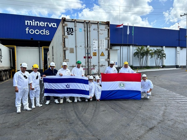 Paraguay realizó la primera exportación de carne vacuna con hueso a Israel