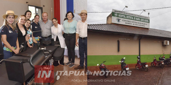 ENTREGA DE MESA QUIRÚRGICA CON ACCESORIOS AL HOSPITAL DISTRITAL DE TOMÁS ROMERO PEREIRA - Itapúa Noticias