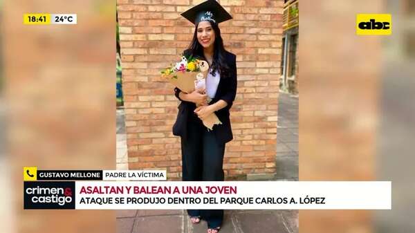 Video: asaltan y balean a una joven en el parque Carlos Antonio López - Crimen y castigo - ABC Color