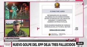 No descartan que el EPP esté detrás de la explosión de vehículo, que dejó tres fallecidos - Megacadena - Diario Digital