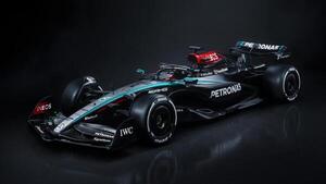 Mercedes presenta el W15, último de la era Hamilton