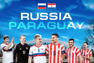 Versus / Rusia ya promociona el lance con Paraguay