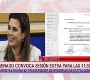 Cartistas llaman a sesión extra para tratar expulsión de Kattya - Paraguay.com