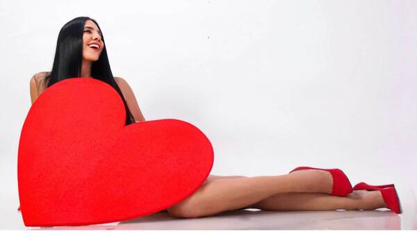 [GALERÍA] ¡Norita Rodríguez posó opívo por el día de los enamorados!