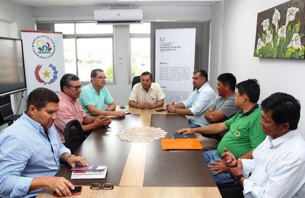 Miembros de CAICA se reunieron con titular del Senave