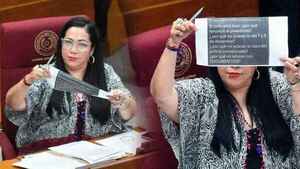 “Kattya trataba a los colegas de corruptos y a mí me decía Yanimal”, justifica senadora Norma Aquino