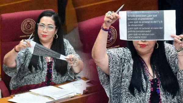 “Kattya trataba a los colegas de corruptos y a mí me decía Yanimal”, justifica senadora Norma Aquino