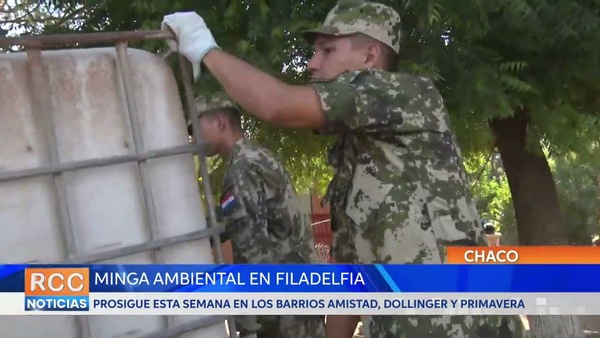 Minga ambiental en Filadelfia prosigue esta semana en los barrios Amistad, Dollinger y Primavera
