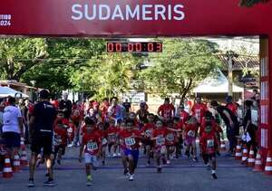 Exitosa corrida “Sudameris corre 6K – CNSB 2024″ para toda la familia - Sociales - ABC Color
