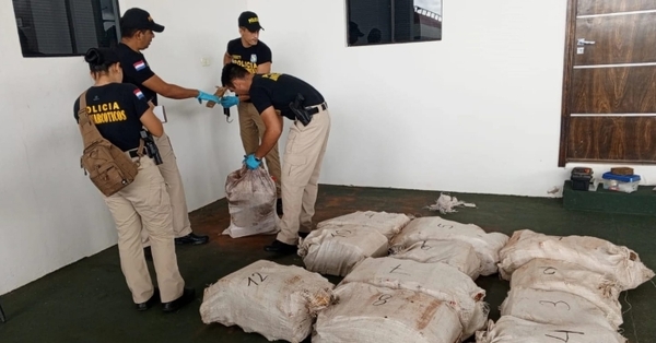 Hallan gran cargamento de marihuana tras explosión fatal en Yby Yaú