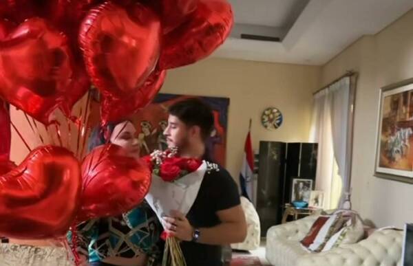 [VIDEO] ¡Cuánto amor! ¡Mirá el detallazo del novio de Zuny!