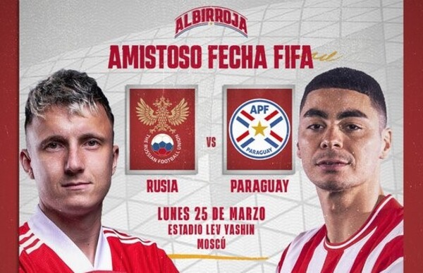 Albirroja jugará contra Rusia en fecha FIFA - ADN Digital