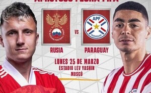 Albirroja jugará contra Rusia en fecha FIFA