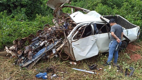 Ataque en Yby Yaú: Bomba usada en explosión de camioneta era de alta potencia